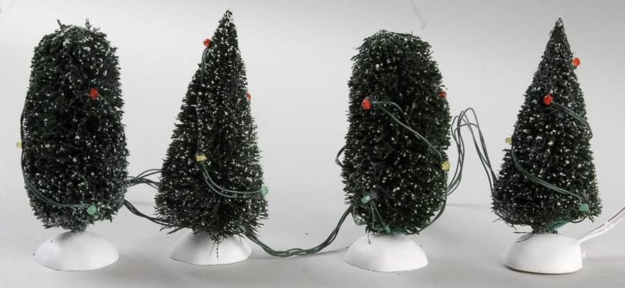 General Village Tree Accessories Twinkling Lit Shrubs Green - No Box by Department 56-1