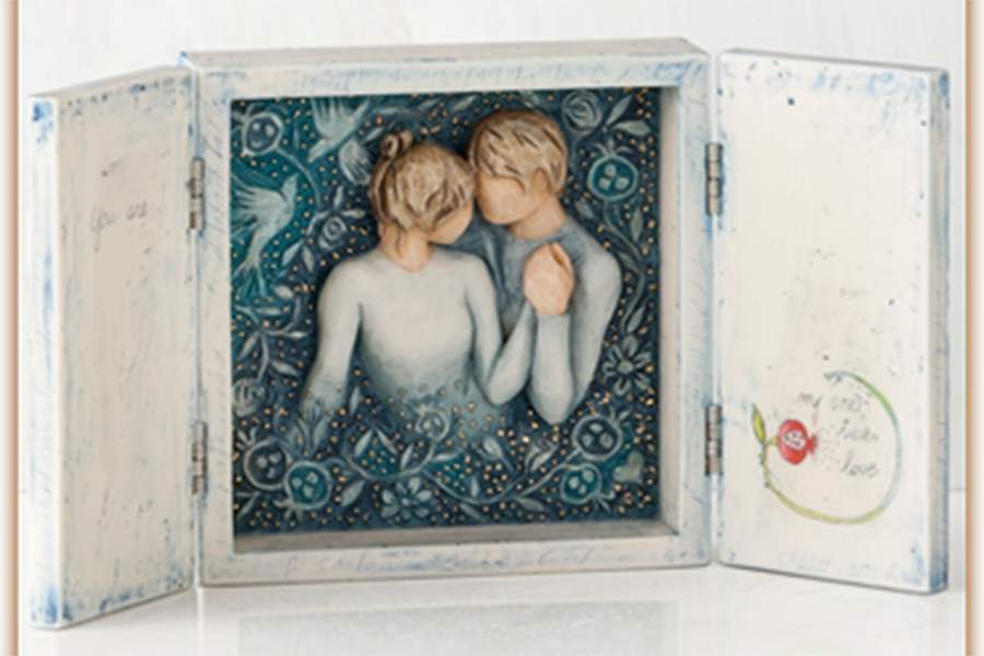 Signature Collection Duet-Hinged Shadow Box - Boxed by Demdaco-1