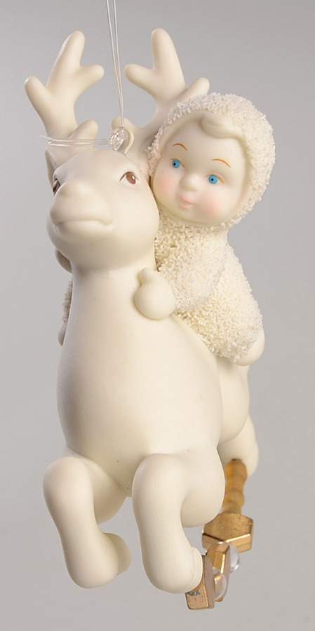 Twelve Days of Christmas #2-Snowbabies Five Caribou - Boxed by Department 56-1