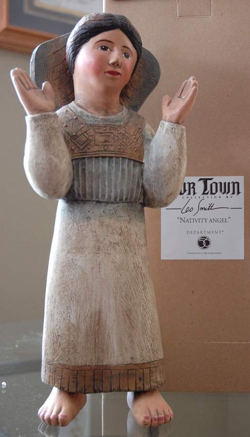 Our Town Nativity Set Angel - No Box by Department 56-1