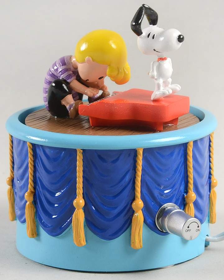Peanuts Christmas Village Snoopy Dancing-Musical - No Box by Department 56-1