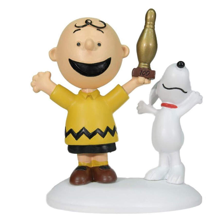 Peanuts Christmas Village Charlie Brown Breaks 100 - Boxed by Department 56-1