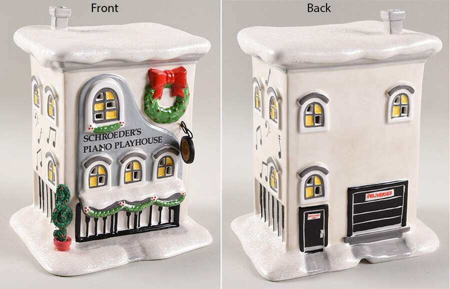 Peanuts Christmas Village Schroeder's Piano Playhouse - Boxed by Department 56-1
