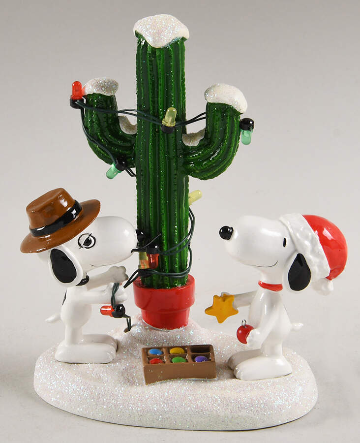 Peanuts Christmas Village Spike & Snoopy's Christmas - No Box by Department 56-1