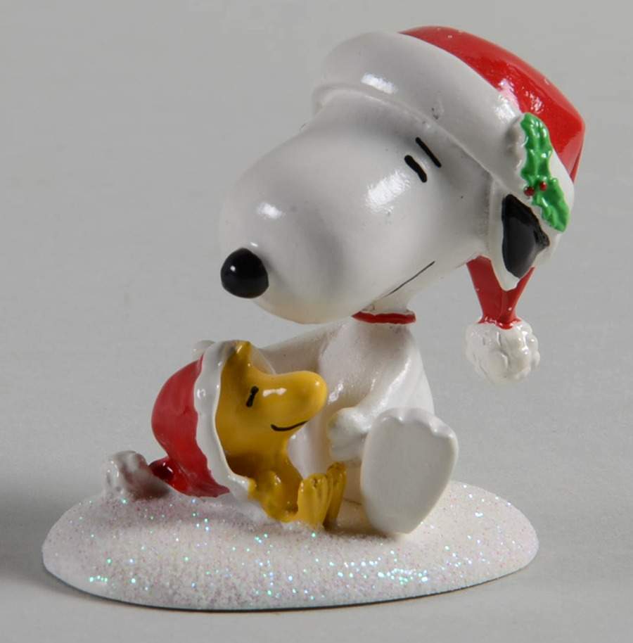 Peanuts Christmas Village Happy Holidays Snoopy & Woodstock - Boxed by Department 56-1