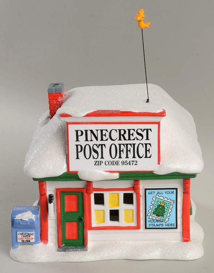 Peanuts Christmas Village Pinecrest Post Office - Boxed by Department 56-1