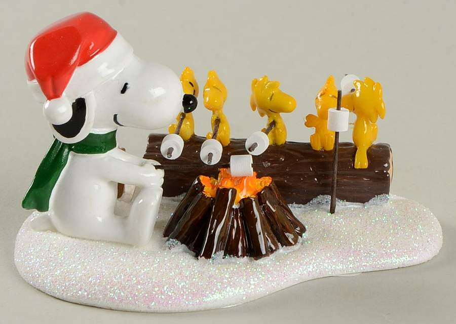 Peanuts Christmas Village Campfire Buddies - Boxed by Department 56-1