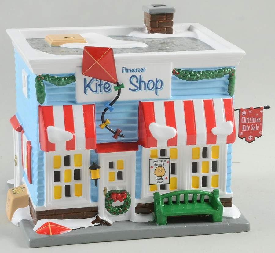 Peanuts Christmas Village Pinecrest Kite Shop - Boxed by Department 56-1