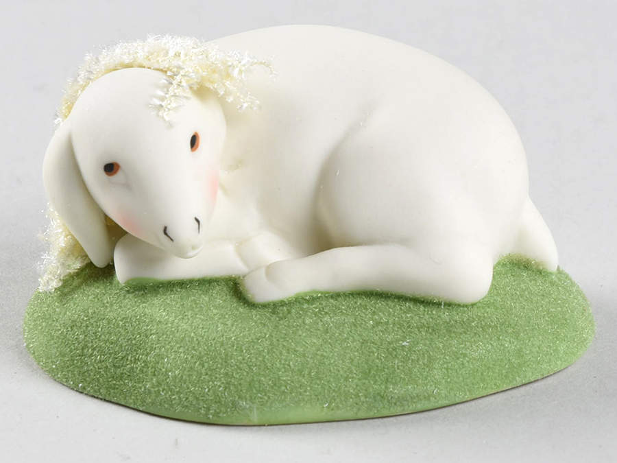 Annual Collectible Animals Goat Lying-2012 - Boxed by Department 56-1