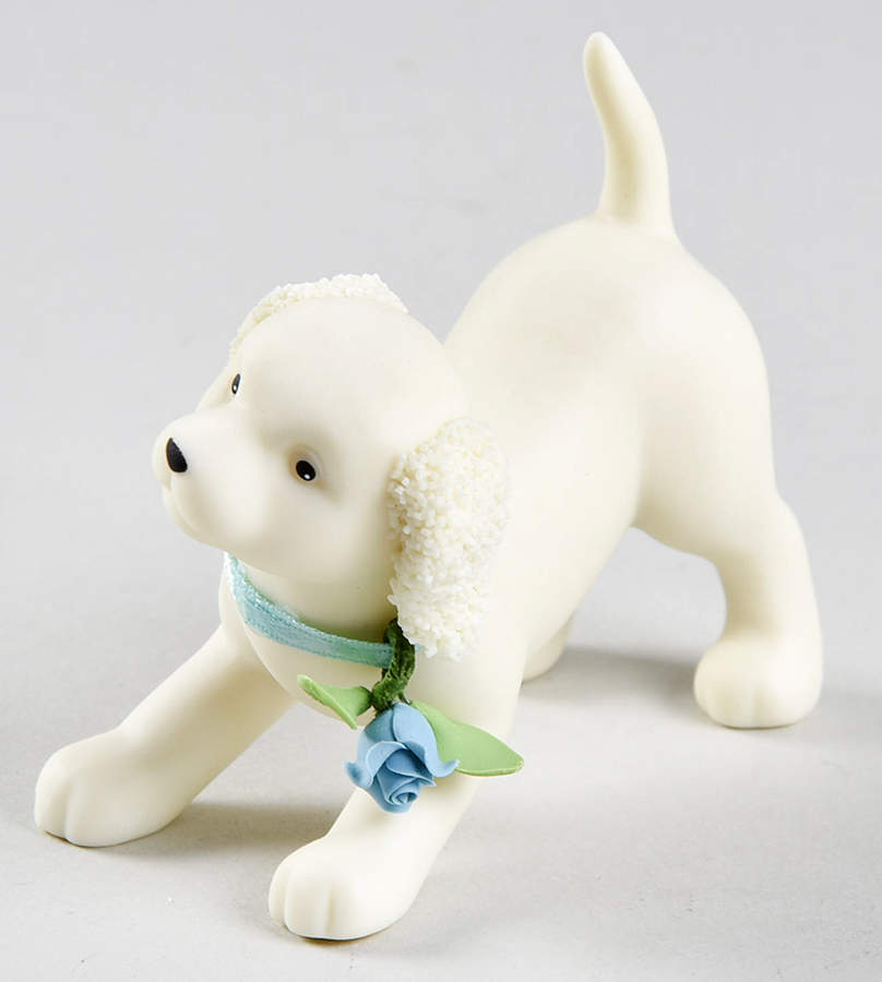 Annual Collectible Animals Puppy-2005-Blue Rose - Boxed by Department 56-1