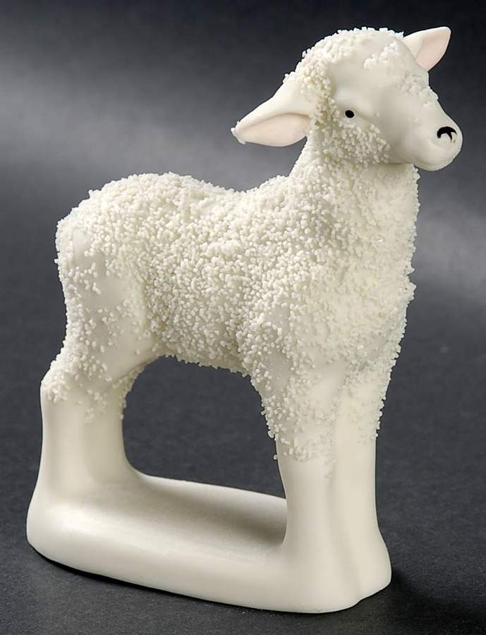 Annual Collectible Animals Lamb-1991 Large - No Box by Department 56-1