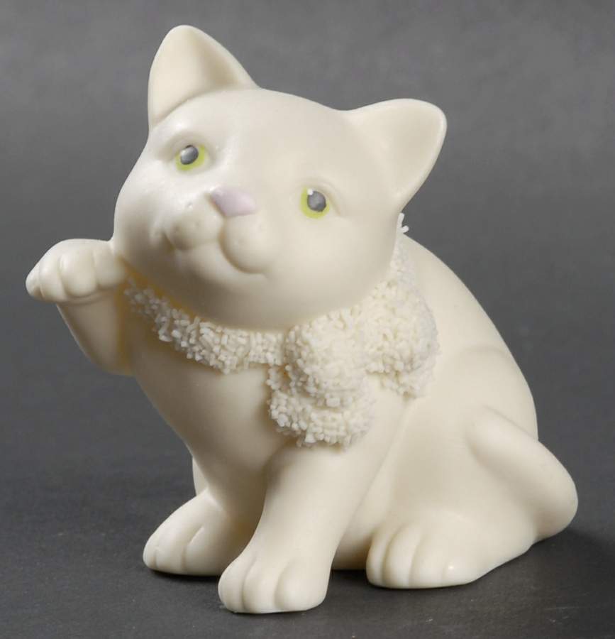 Annual Collectible Animals Cat-1999-Paw Up-Small - Boxed by Department 56-1