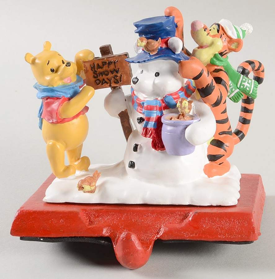 Winnie the Pooh and Friends Stocking Holder Happy Snow Days - Boxed by Disney-1