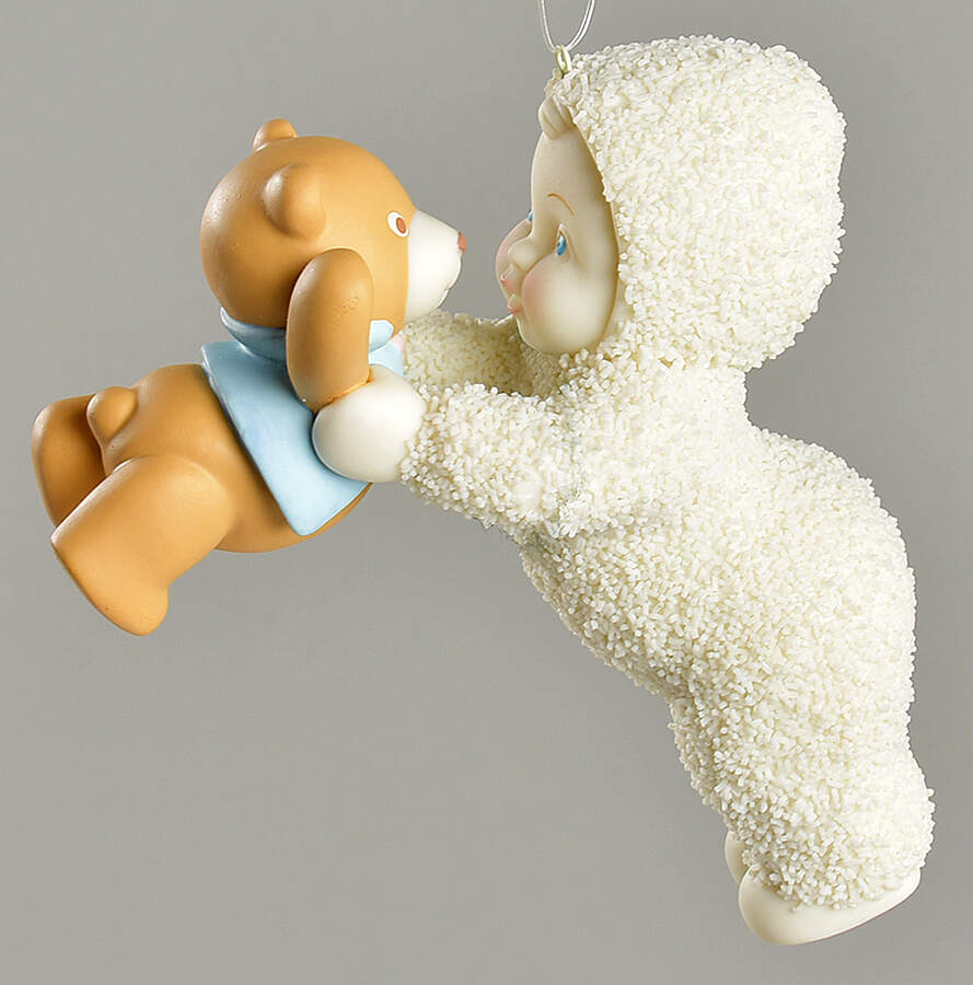 Snowbabies Guest Collection Ornaments We See Eye To Eye-Teddy Bear Aniv - Boxed by Department 56-1