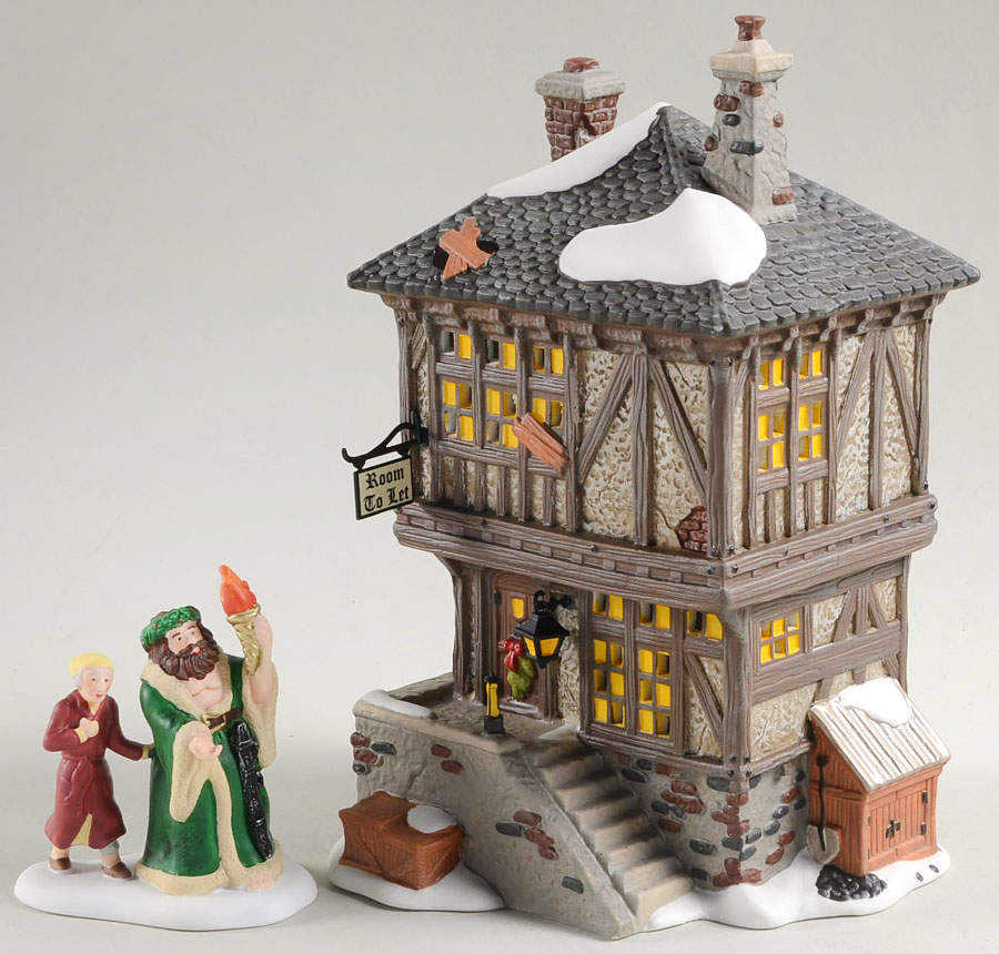 A Christmas Carol-Dickens' Village Visiting The Miner's Home - No Box by Department 56-1