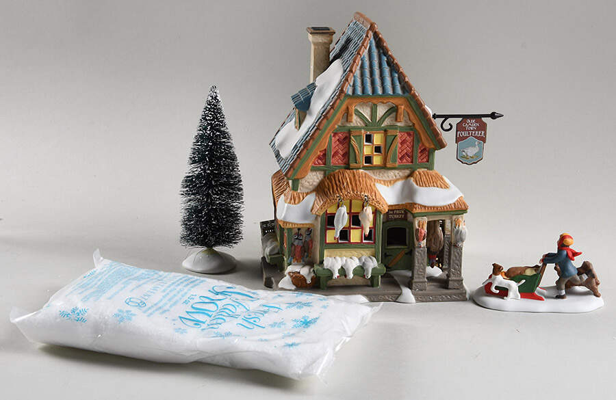 A Christmas Carol-Dickens' Village Poulterer's Shop Boxed Set - Boxed by Department 56-1