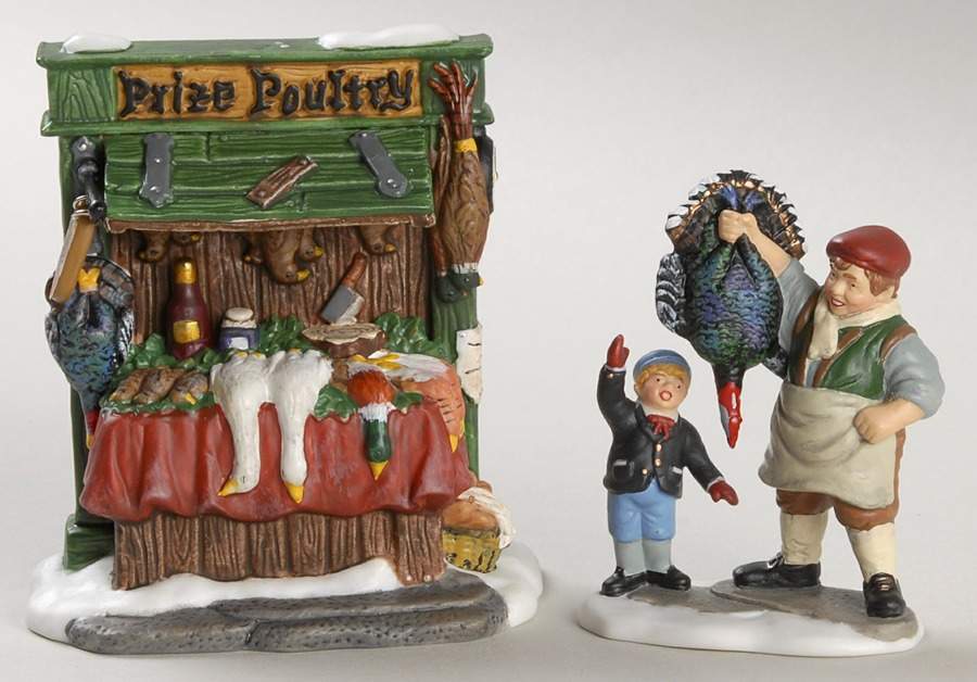 A Christmas Carol-Dickens' Village The Big Prize Turkey - No Box by Department 56-1