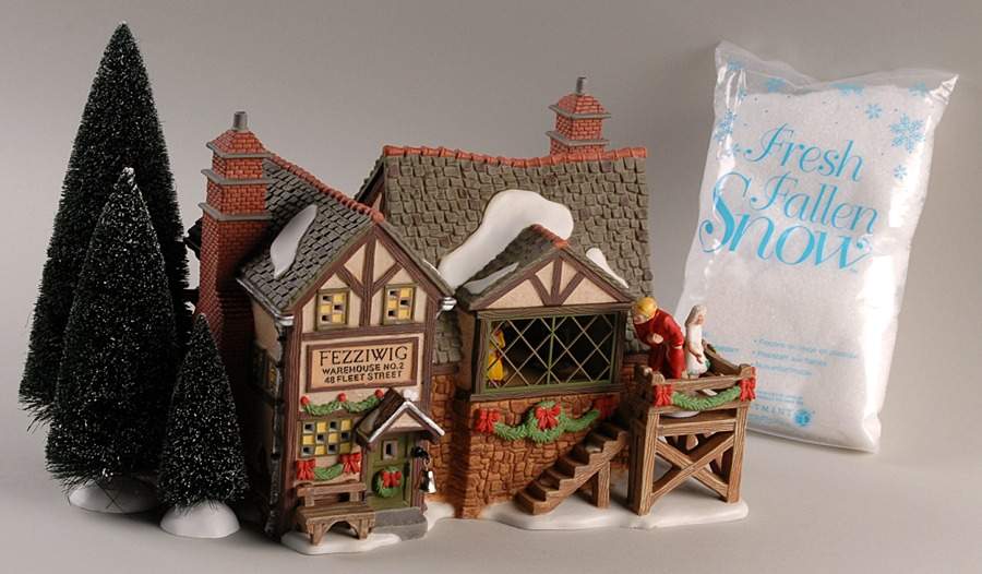 A Christmas Carol-Dickens' Village Fezziwig's Ballroom-Set Of 6 - Boxed by Department 56-1