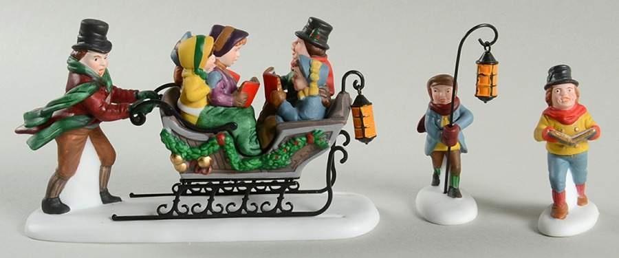 A Christmas Carol-Dickens' Village Caroling With The Cratchit Family - No Box by Department 56-1