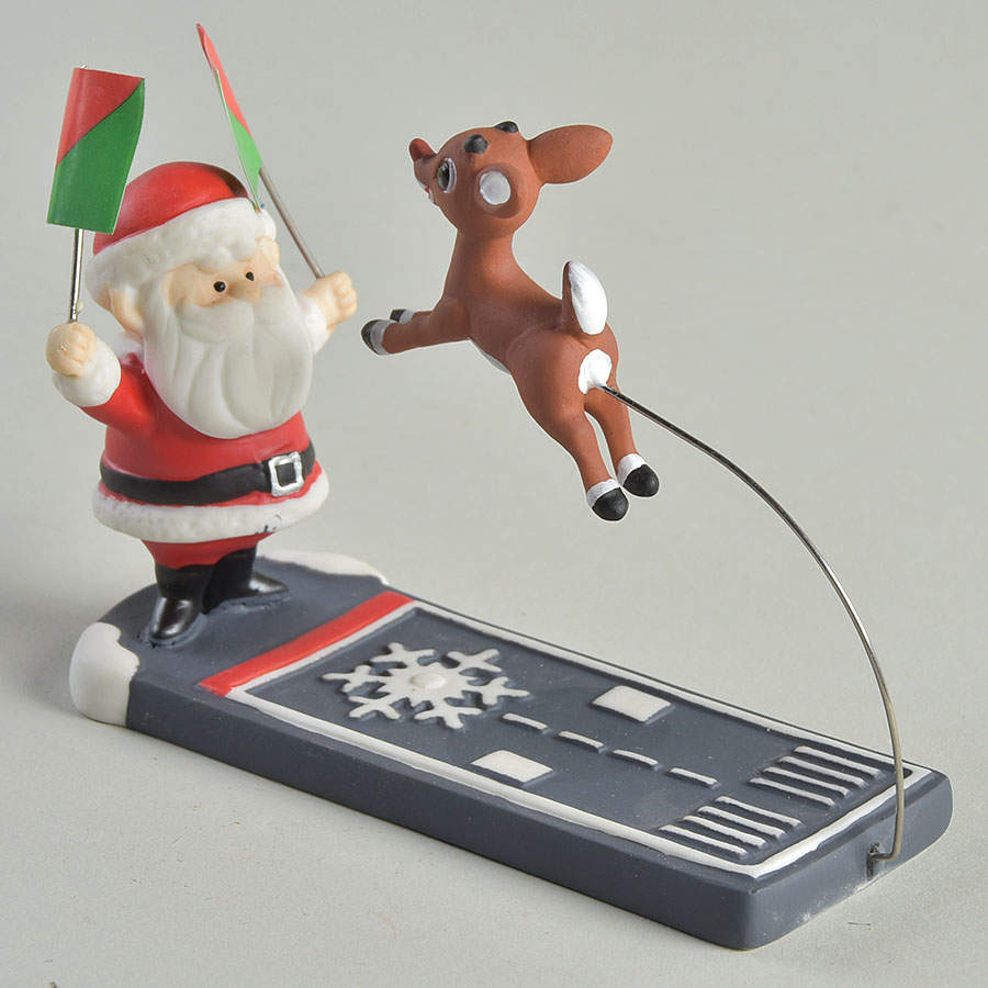 Rudolph the Red-Nosed Reindeer Village Nice Landing Rudolph! - Boxed by Department 56-1