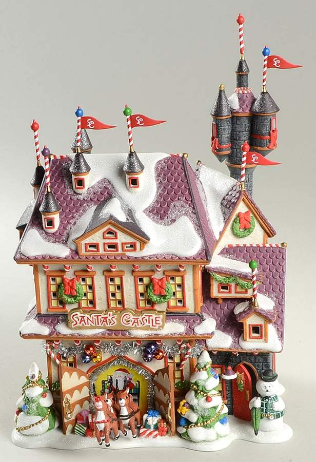 Rudolph the Red-Nosed Reindeer Village Santa's Castle - No Box by Department 56-1