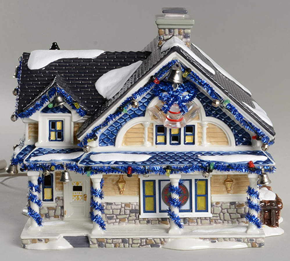 Christmas Lane-Snow Village Jingle Bells House - No Box by Department 56-1