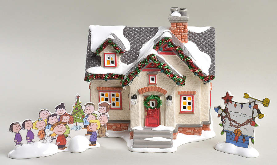 Christmas Lane-Snow Village The Peanuts House - Boxed by Department 56-1
