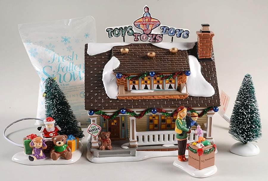 Christmas Lane-Snow Village Toy House - Boxed by Department 56-1