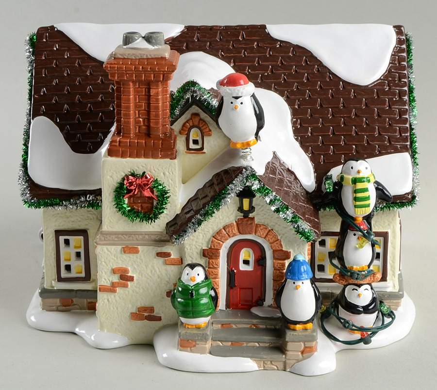 Christmas Lane-Snow Village Penguin House - Boxed by Department 56-1