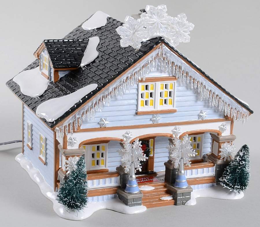 Christmas Lane-Snow Village Snowflake House - Boxed by Department 56-1