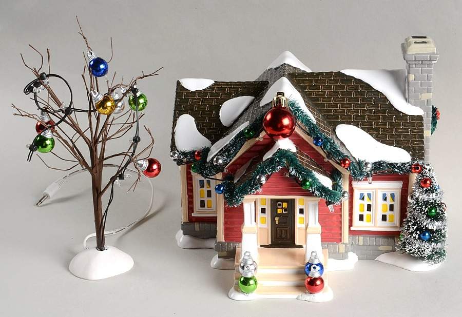 Christmas Lane-Snow Village Ornament House - No Box by Department 56-1