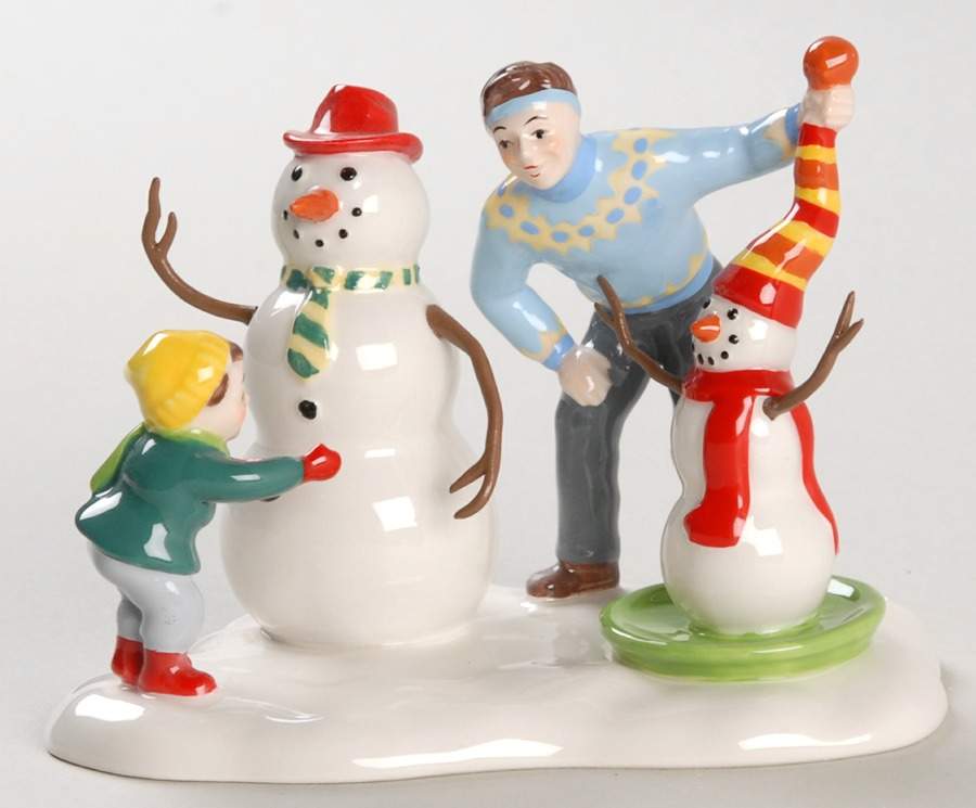 Christmas Lane-Snow Village Like Father Like Son - Boxed by Department 56-1