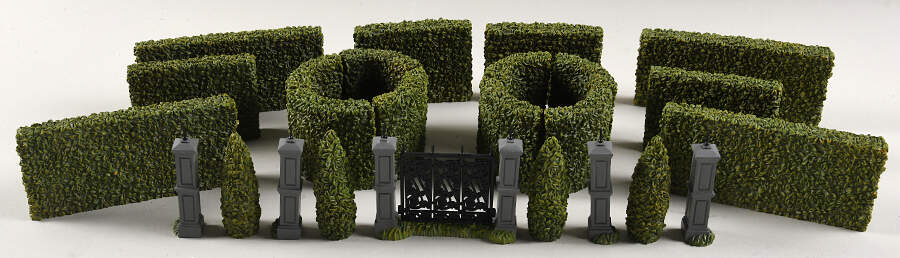 Harry Potter Hedge & Gate Set Of 25 - Boxed by Department 56-1