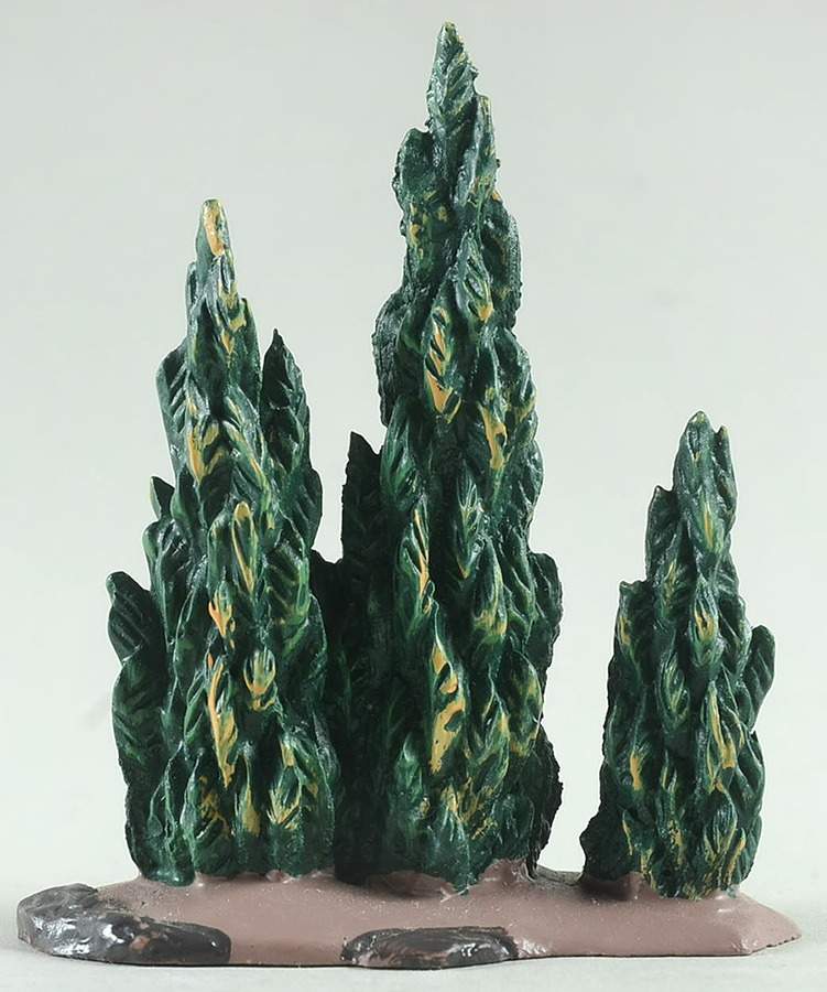 Little Town of Bethlehem Miniatures Cypress Trees - No Box by Department 56-1