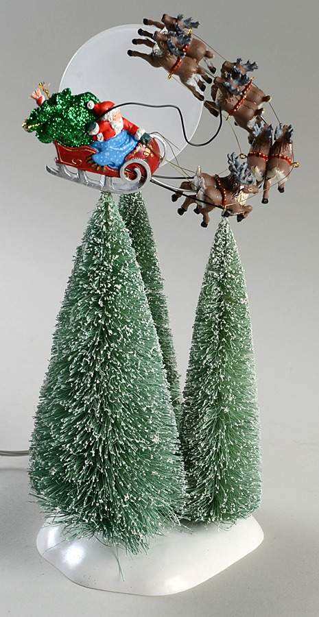 General Animated Accessories Santa By The Light Of The Moon - Boxed by Department 56-1