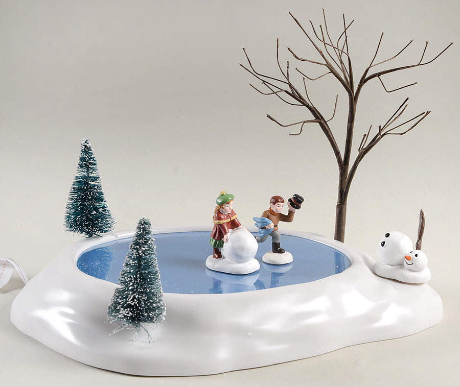 General Animated Accessories Building A Snowman - Boxed by Department 56-1