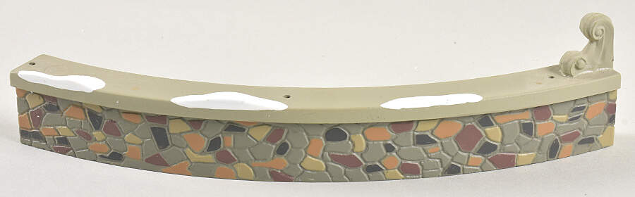 General Animated Accessories Stone Curved Section - No Box by Department 56-1
