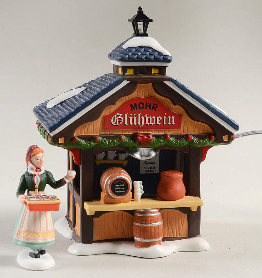 Christmas Market - Alpine Village Wine Booth - No Box by Department 56-1