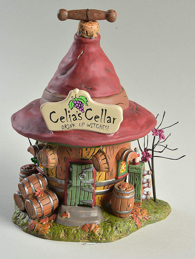 Witch Hollow-Snow Village Halloween Celia's Cellar - Boxed by Department 56-1