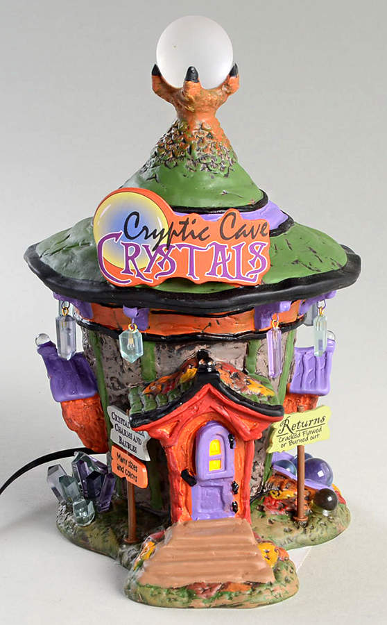 Witch Hollow-Snow Village Halloween Cryptic Cave Crystals - Boxed by Department 56-1