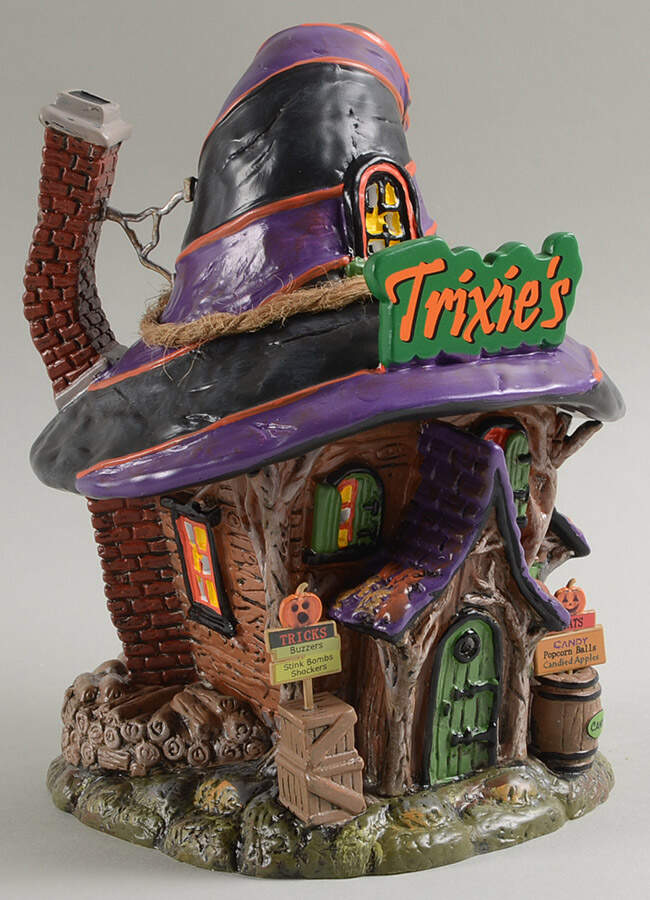 Witch Hollow-Snow Village Halloween Trixie's Tricks & Treats - Boxed by Department 56-1