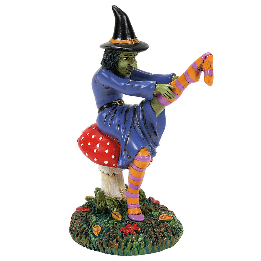 Witch Hollow-Snow Village Halloween Darn Good Darn - Boxed by Department 56-1