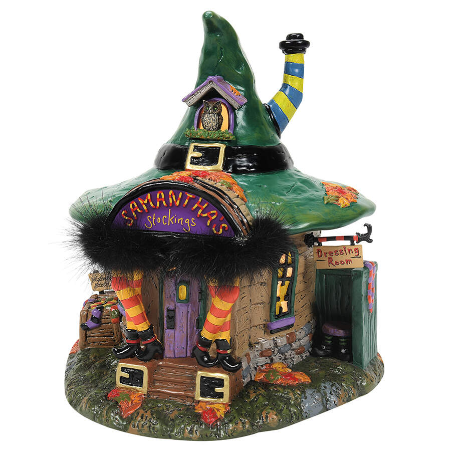 Witch Hollow-Snow Village Halloween Samantha's Boo-Tique - Boxed by Department 56-1