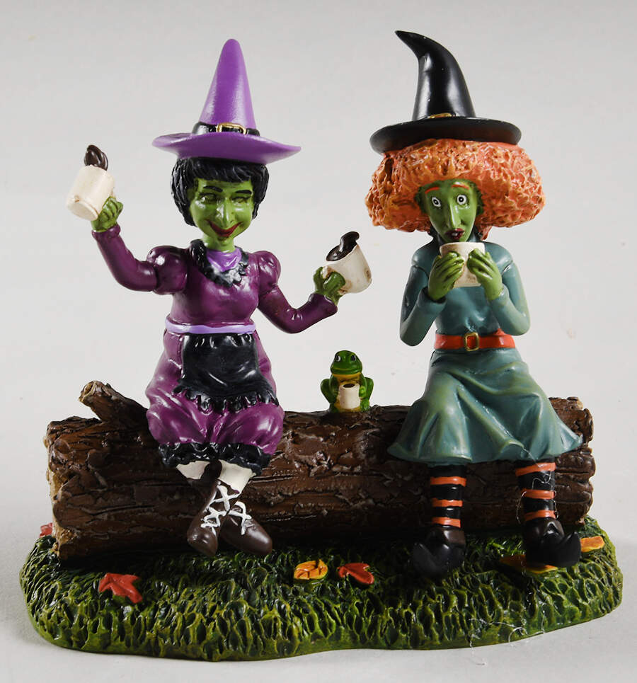 Witch Hollow-Snow Village Halloween Jitter Witches - Boxed by Department 56-1