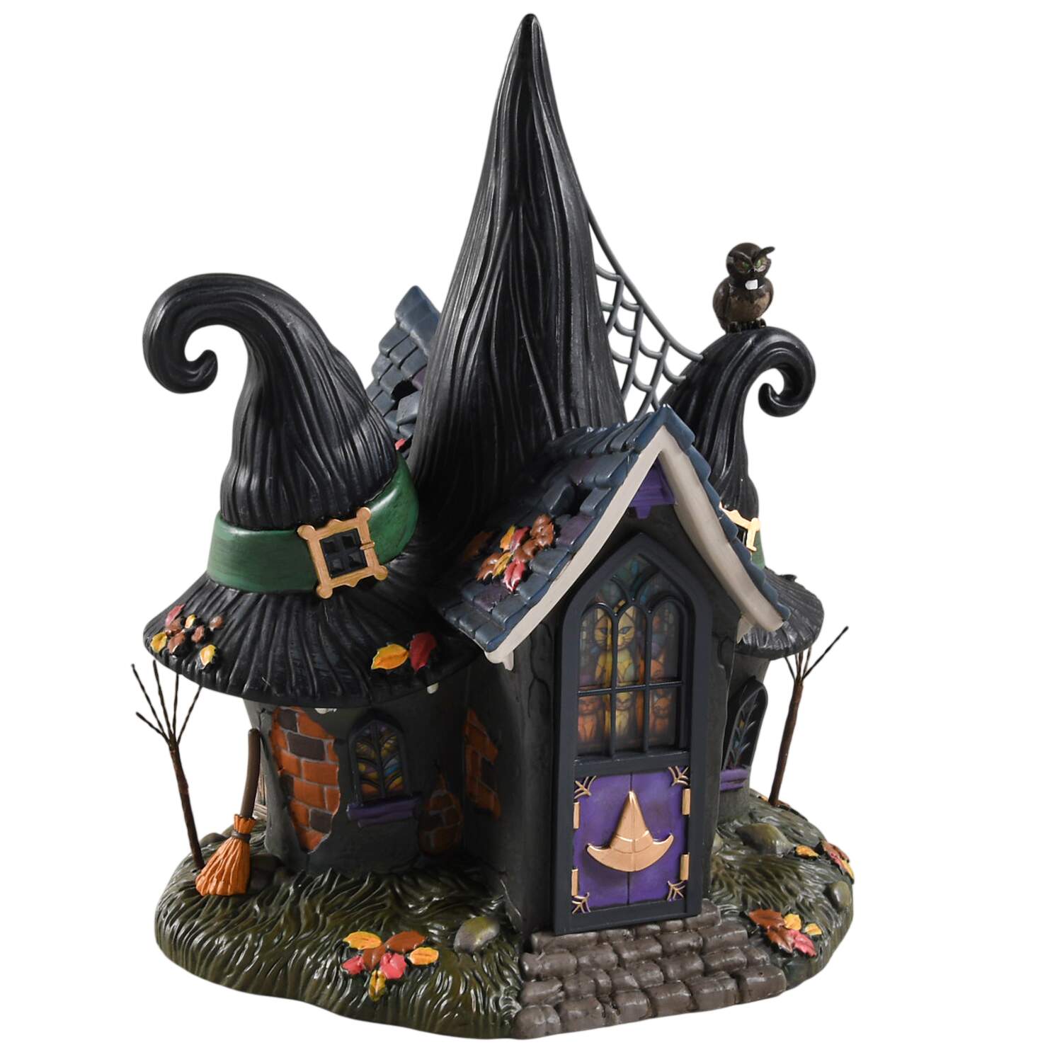 Witch Hollow-Snow Village Halloween Temple Of Enlightened Hag - 50 Years - Boxed by Department 56-1