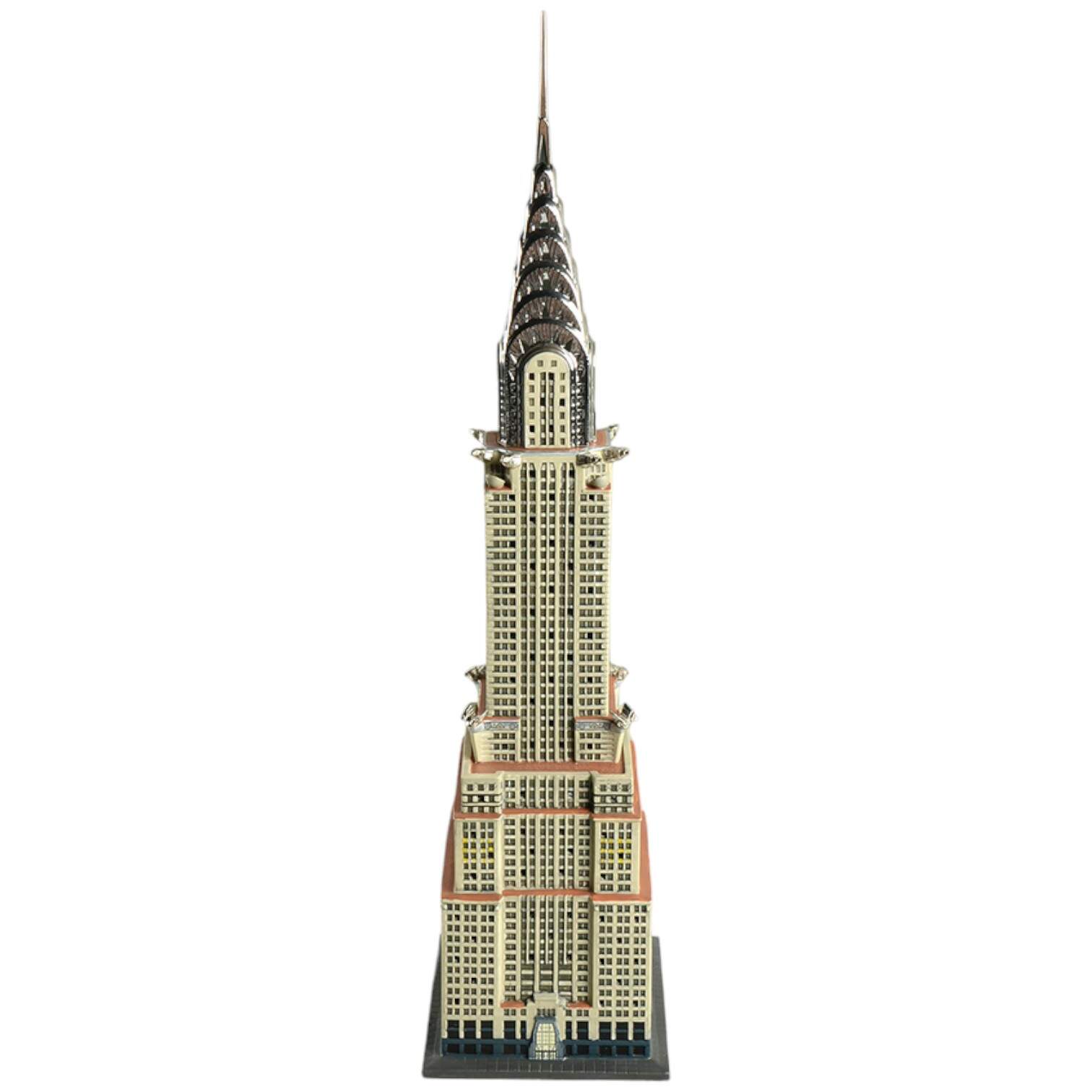 New York Skyline - Art & Architecture Chrysler Building - With Box by Department 56-1