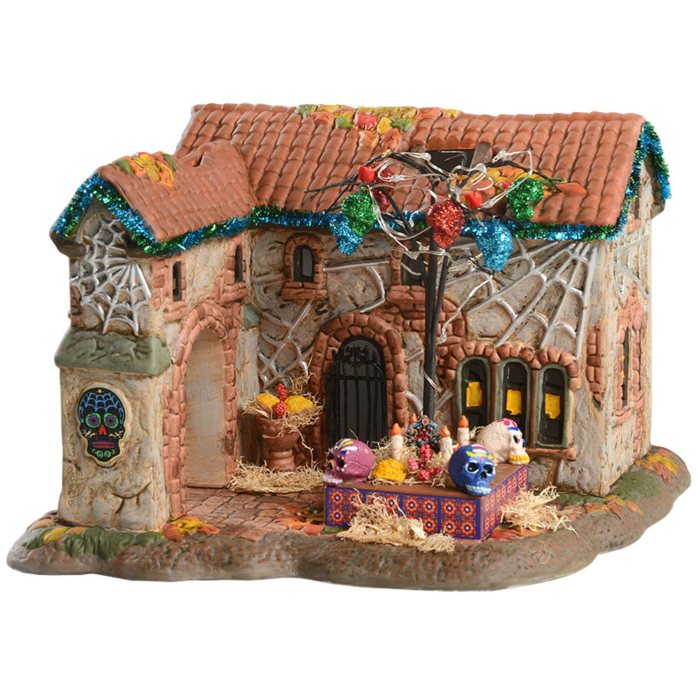 Day of the Dead - Snow Village Day Of The Dead House - With Box by Department 56-1