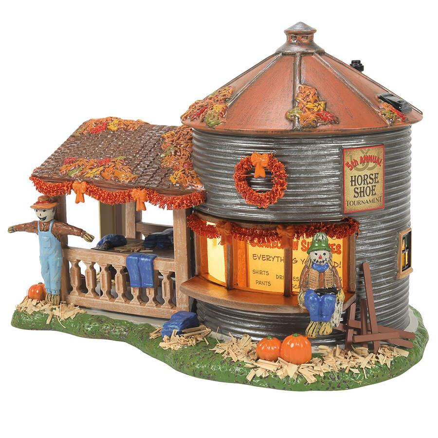 Harvest Collection Accessories Make & Take Scarecrow Shack - Boxed by Department 56-1