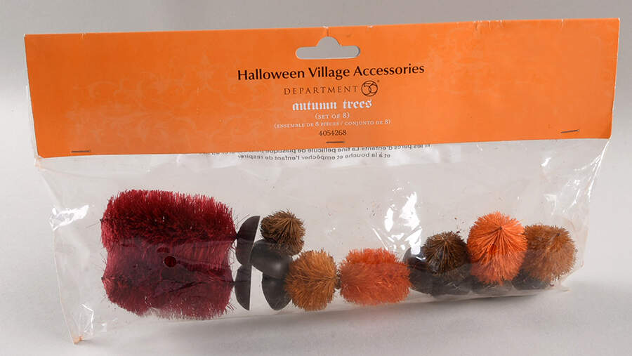 Harvest Collection Accessories Autumn Trees Set Of 6 - Boxed by Department 56-1