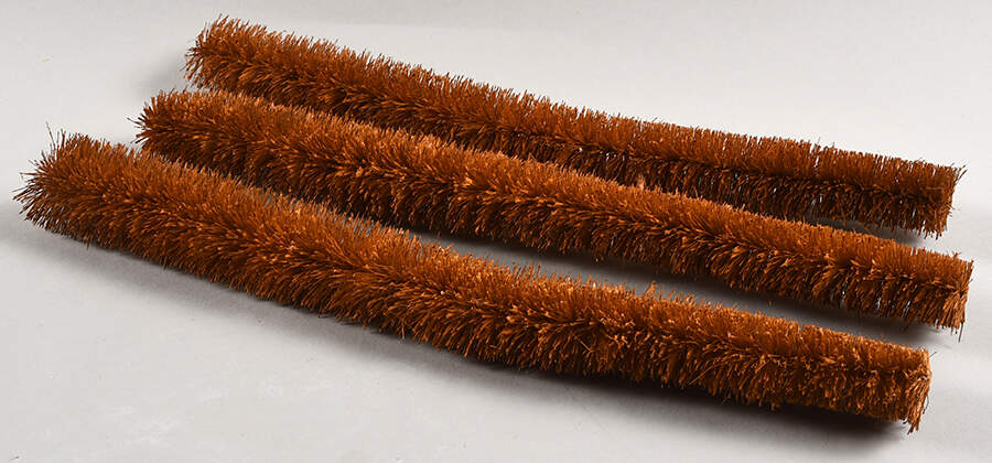 Harvest Collection Accessories Flexible Sisal Hedge - Rust Set Of 3 - Boxed by Department 56-1